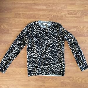Jcrew Tippi Sweater in Leopard